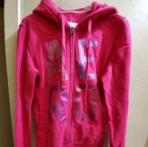 Pink hoodie